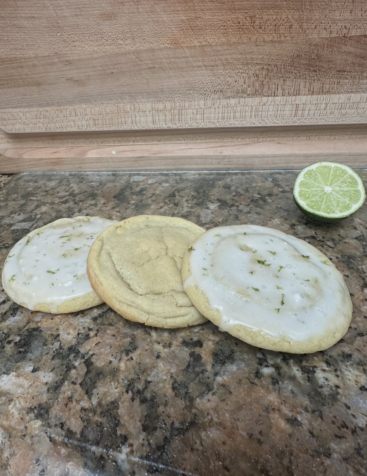 Key Lime Sugar Cookies