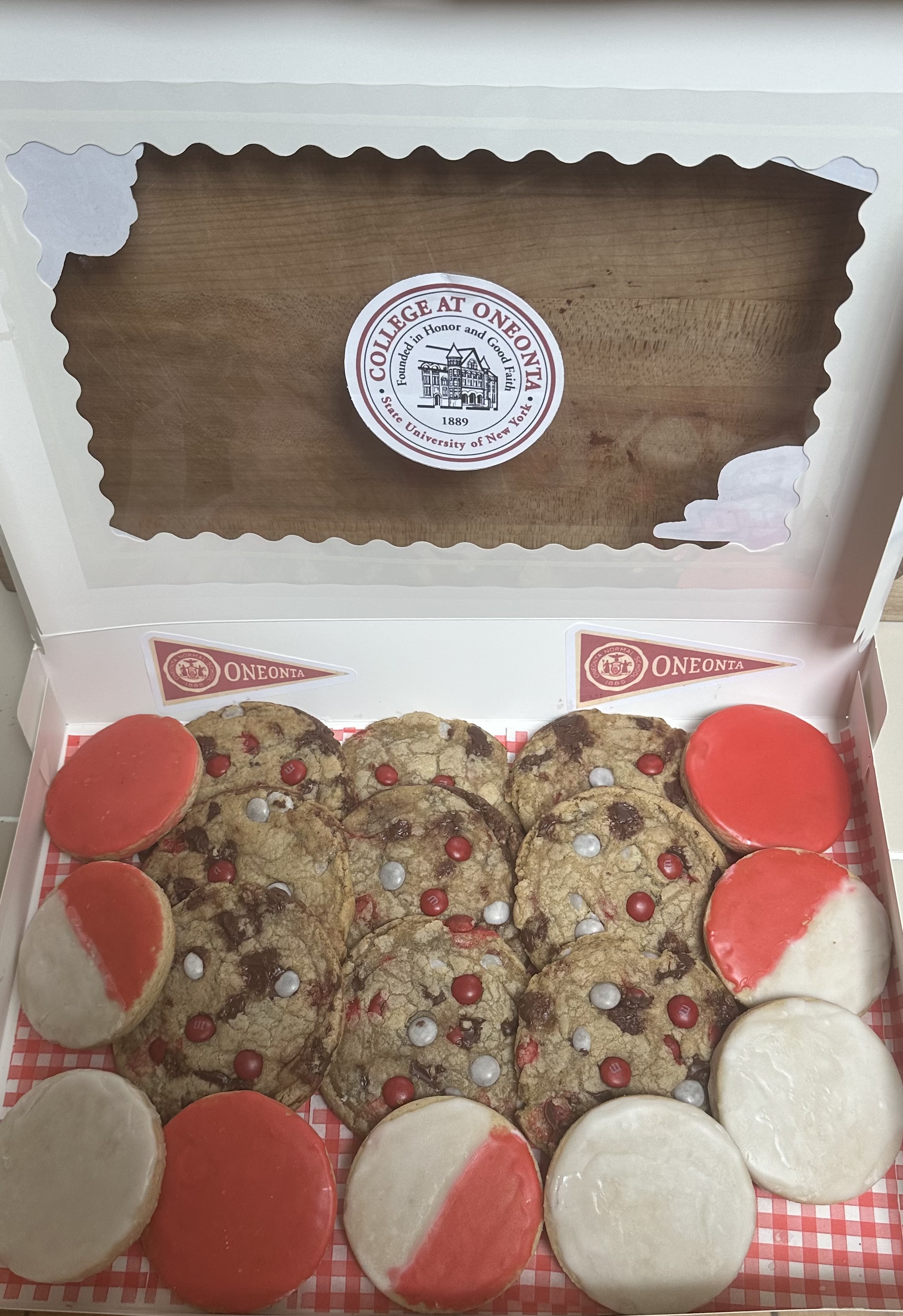 Customizable cookie example 2